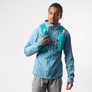 Salomon ADV Skin 5 Set tahitian tide / peacock blue přední pohled na postavě