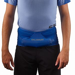 Salomon ADV Skin Belt nautical blue / ebony  pohledu a postavě detail