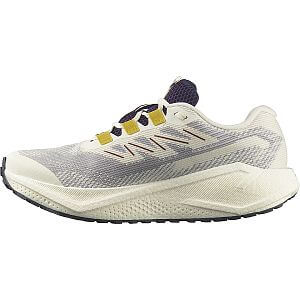 Salomon Aero Blaze 3 GRVL Gore-Tex M vanilla ice / astral aura / lemon pánské trailové běžecké gravel boty boční pohled