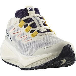 Salomon Aero Blaze 3 GRVL Gore-Tex W vanilla ice / astral aura / lemon dámské běžecké gravel boty s membránou gore-tex nepromokavé trailovky