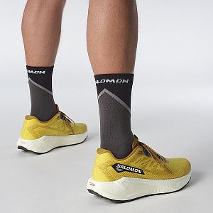 Salomon Aero Blaze 3 GRVL M spicy mustard / vanilla ice / nautical blue pánské běžecké gravel boty