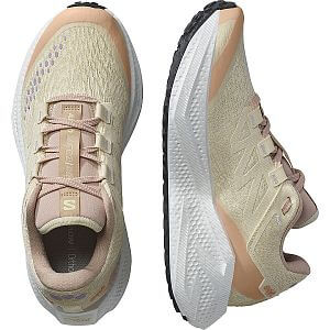 Salomon Aero Glide 3 GRVL W shortbread / white / fusion coral detail