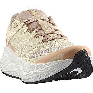 Salomon Aero Glide 3 GRVL W shortbread / white / fusion coral přední pohled