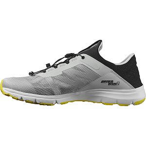 Salomon Amphib Bold 2 M Lunar rock/black/buttercup boční pohled