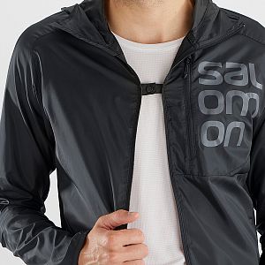 Salomon Bonatti Cross FZ Hoodie M black image foto 2