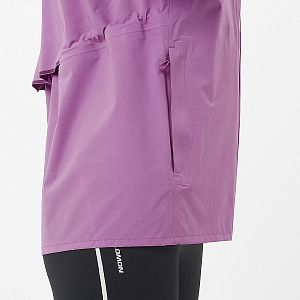 Salomon Bonatti Waterproof Jacket W iris orchid dámská běžecká bunda