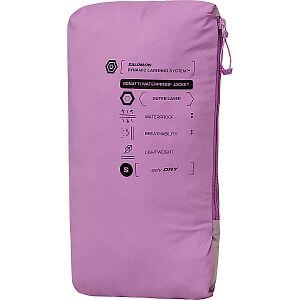 Salomon Bonatti Waterproof Jacket W iris orchid dámská běžecká bunda