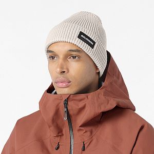 Salomon Classic Beanie U silver cloud