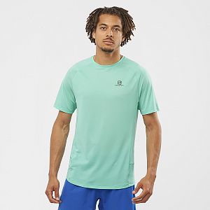 Salomon Cross Rebel SS Tee M pool blue1