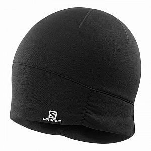 Salomon Elevate warm beanie black run refl