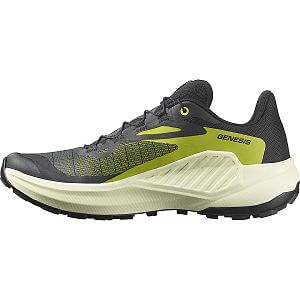 Salomon Genesis M black / sulphur spring / transparent yellow boční pohled