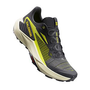 Salomon Genesis M black / sulphur spring / transparent yellow pánské trailové boty