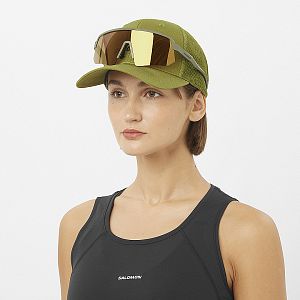 Salomon Logo Trucker Cap U cardamon seed