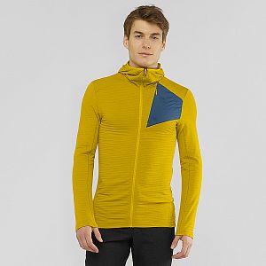 SALOMON-Outline-FZ-Hoodie-M-lemon-curry--1