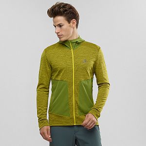 Salomon Outline Mid Jacket M citronelle/avocado