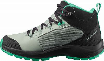 Salomon Outward CSWP J phantom / aqua gray / mint leaf boční pohled