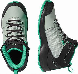 Salomon Outward CSWP J phantom / aqua gray / mint leaf horní pohled