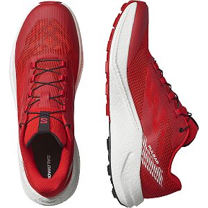 Salomon Pulsar M fiery red / vanilla ice / black