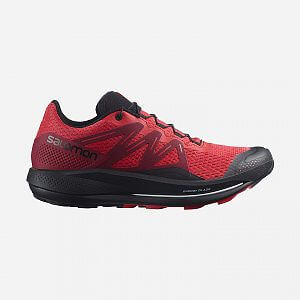 Salomon Pulsar Trail poppy red / bird / black  boční pohled