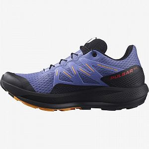 Salomon Pulsar Trail W velvet morning / black / blazing orange boční pohled