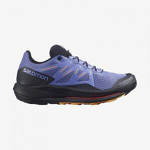 Salomon Pulsar Trail W velvet morning / black / blazing orange horní pohled