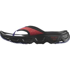 Salomon Reelax break 6.0 W cosmic sky / black / flame scarlet boční pohled