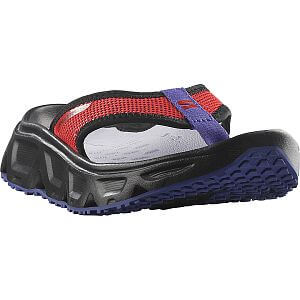 Salomon Reelax break 6.0 W cosmic sky / black / flame scarlet detail špička