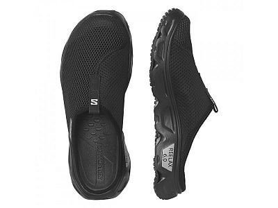 Salomon Reelax slide 6.0 M black / black / Alloy boční pohled