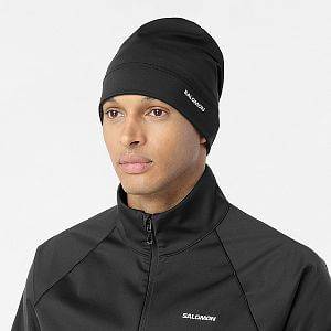 Salomon Run Tech Beanie U deep black