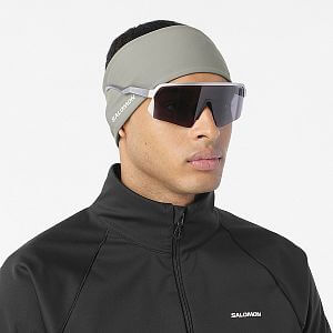 Salomon Run Tech Headband U castor gray