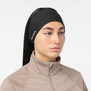 Salomon Run Tech Headband U deep black