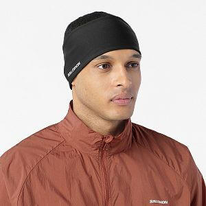 Salomon Run Tech Headband U deep black