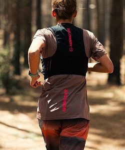 Salomon Sense Aero Limited Courtney Edition Tee W rose taupe