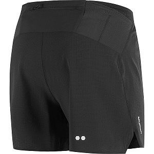 Salomon Sense Aero Stow 5" Shorts M deep black pánské běžecké šortky