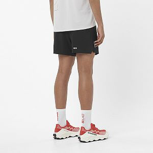 Salomon Sense Aero Stow 5" Shorts M deep black pánské běžecké šortky