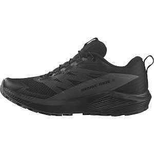 Salomon Sense Ride 5 GTX W black/magnet/black boční pohled