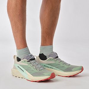 Salomon Sense Ride 5 Lily pad/rainy day/bleached aqua detail