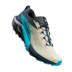 Salomon Sense Ride 5 M alfalfa / carbon / peacock blue pánské trailovky