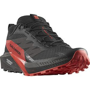 Salomon Sense Ride 5 M black/fiery red/black pánské černé boty 