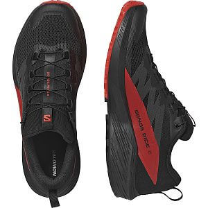 Salomon Sense Ride 5 M black/fiery red/black pánské trailovky