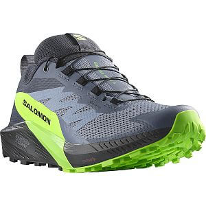 Salomon Sense Ride 5 M GTX flint stone / black / green gecko boční pohled