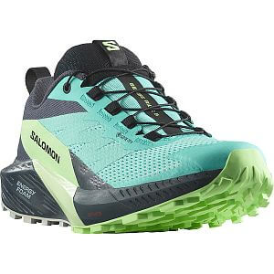 Salomon Sense Ride 5 W GTX blue radiance / green ash / india ink boční pohled