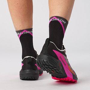 Salomon Sense Ride 5 W plum kitten / black / pink glo detail na nohou