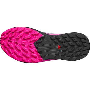 Salomon Sense Ride 5 W plum kitten / black / pink glo detail podrážka