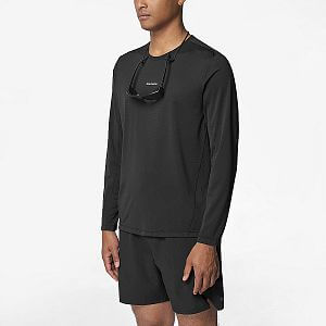 Salomon SHAKEout Core LS Tee M deep black