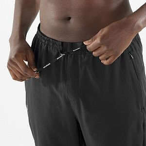 Salomon SHAKEout Core Pants M deep black pánské kalhoty na běh i pro volný čas