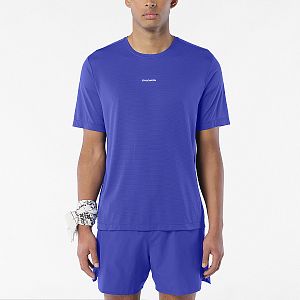 Salomon SHAKEout Core SS Tee M clematis blue