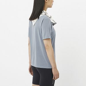 Salomon SHAKEout Core SS Tee W trade winds dámské sportovní tričko