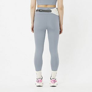 Salomon SHAKEout Core Tights W trade winds dámské běžecké legíny