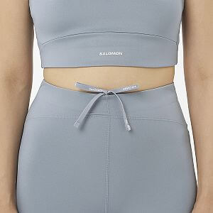 Salomon SHAKEout Core Tights W trade winds dámské běžecké legíny